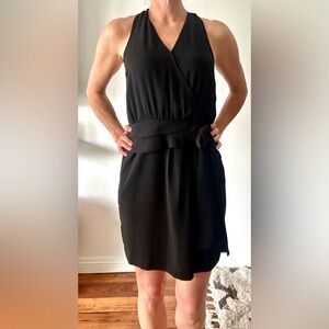 Greylin black mini dress size large